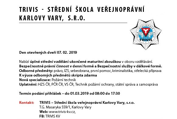 TRIVIS - Střední škola veřejnoprávní Karlovy Vary, s.r.o