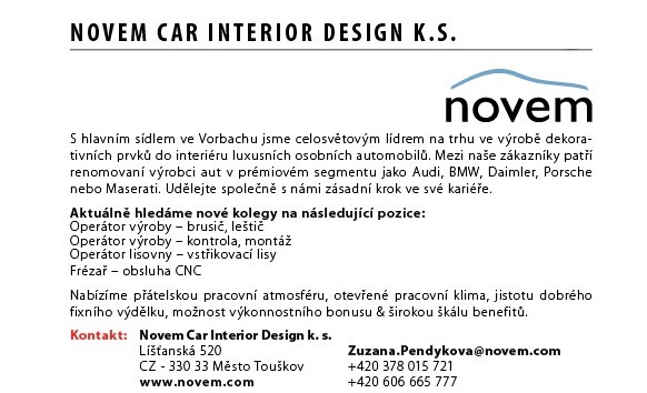  NOVEM Car Interior Design k.s.