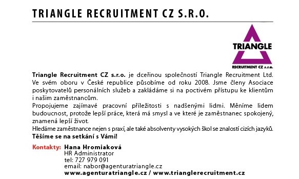 Triangle Recruitment CZ, s.r.o.