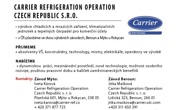 Carrier Refrigeration Operation Czech Republic, s.r.o.