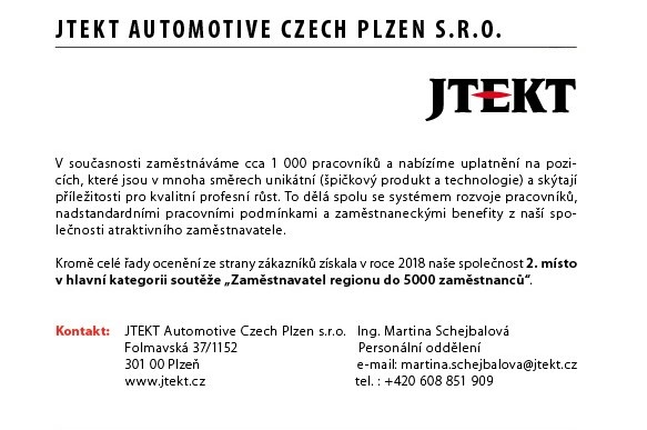 JTEKT Automotive Czech Plzen, s.r.o.