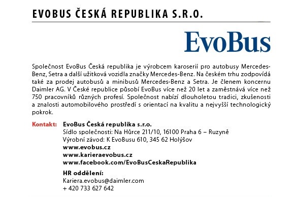  EvoBus Česká republika s.r.o.