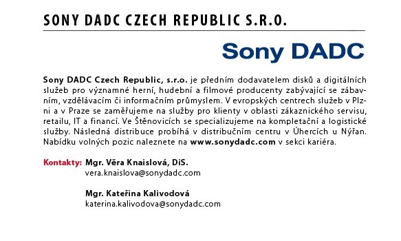 Sony DADC Czech Republic, s.r.o.