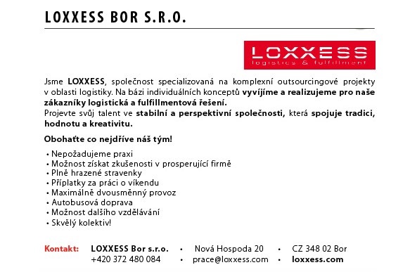 LOXXESS Bor, s.r.o.